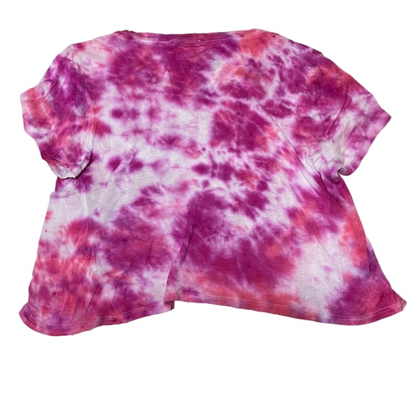 Disney Little Mermaid Ariel Tie Dye Crop Top - Picture 3 of 8